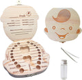 Coffret Dents de Lait en Bois – Cadeau de Naissance Original