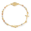 Bracelet Vierge Marie Doré – 10 Modèles Chapelet & Médaille