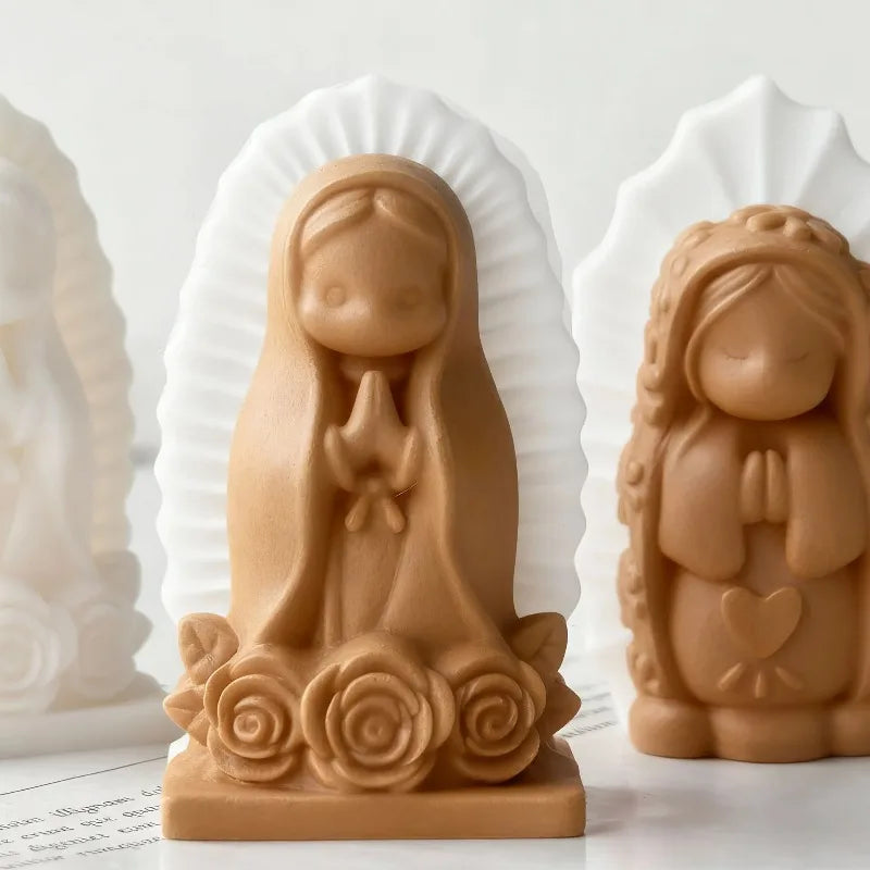Moule en Silicone Petit Ange en Prière