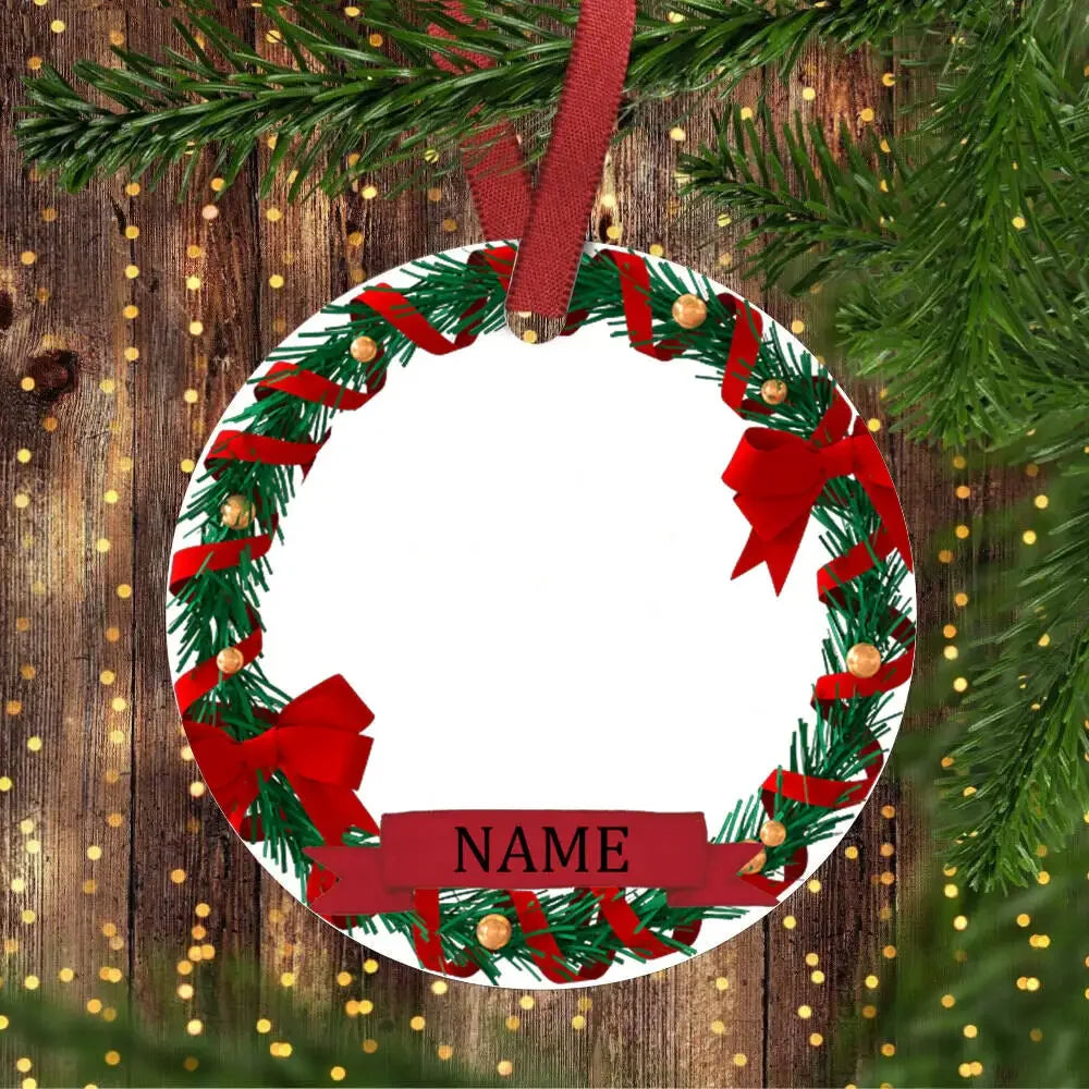 Boule de Noël Premier Noël de Bébé – Photo & Prénom Personnalisés