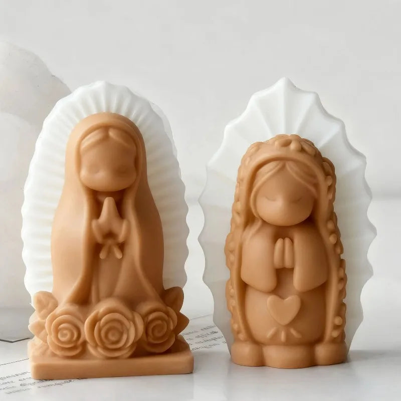 Moule en Silicone Petit Ange en Prière