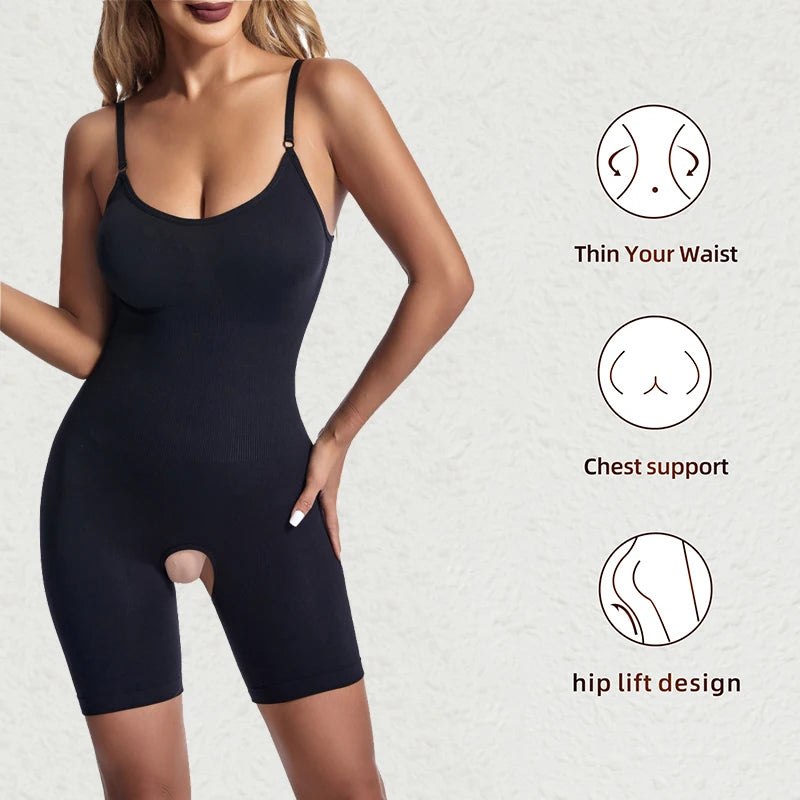 Body Gainant Sans Couture – Silhouette Sculptée sous la Robe