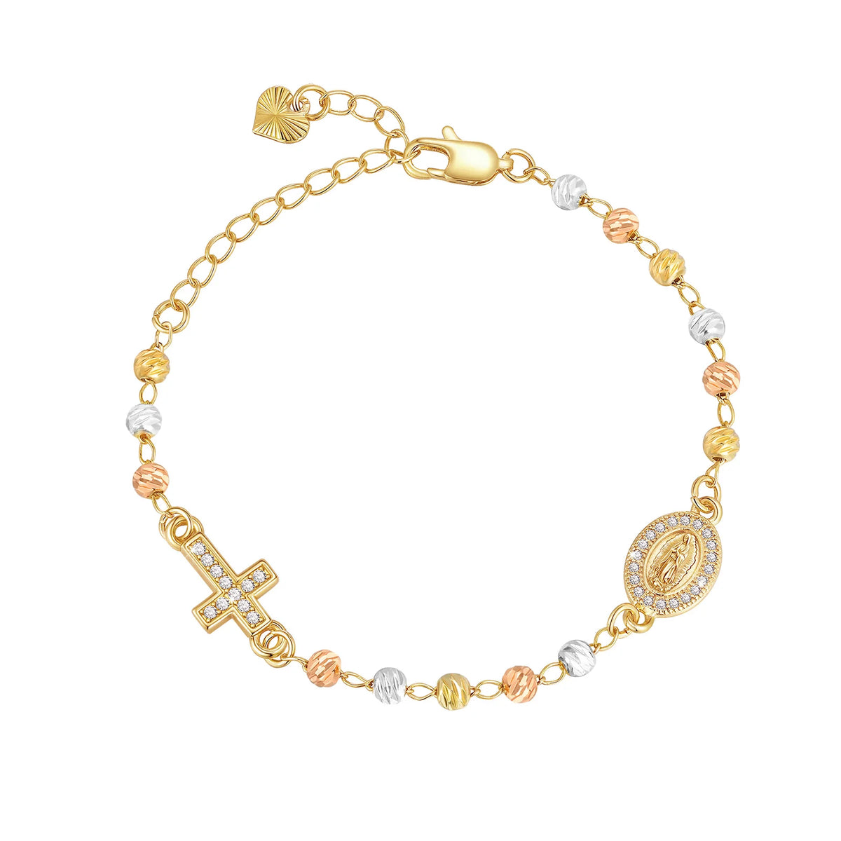 Bracelet Vierge Marie Doré – 10 Modèles Chapelet & Médaille