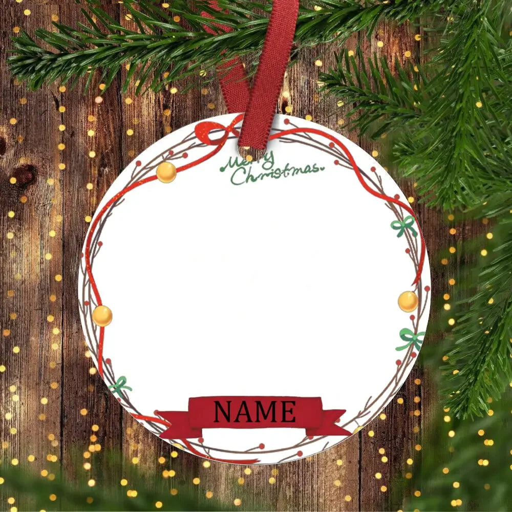 Boule de Noël Premier Noël de Bébé – Photo & Prénom Personnalisés
