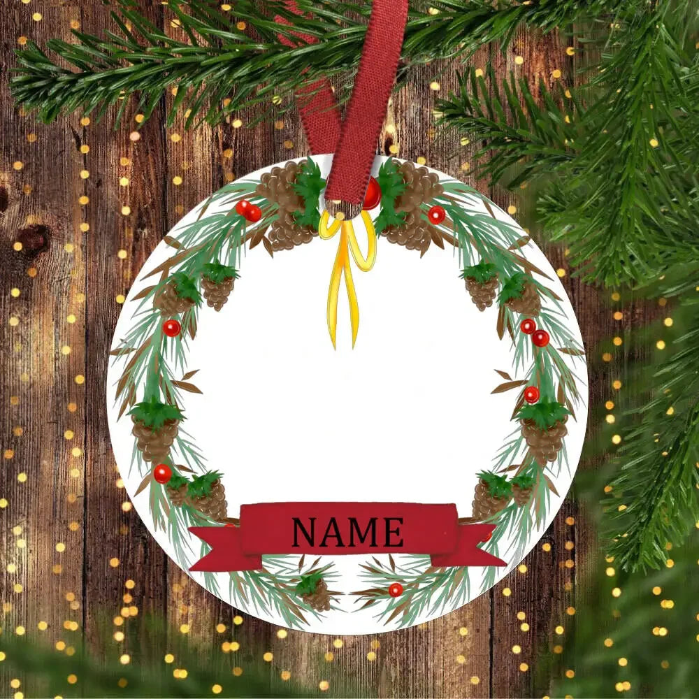 Boule de Noël Premier Noël de Bébé – Photo & Prénom Personnalisés