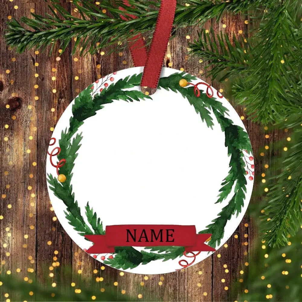 Boule de Noël Premier Noël de Bébé – Photo & Prénom Personnalisés