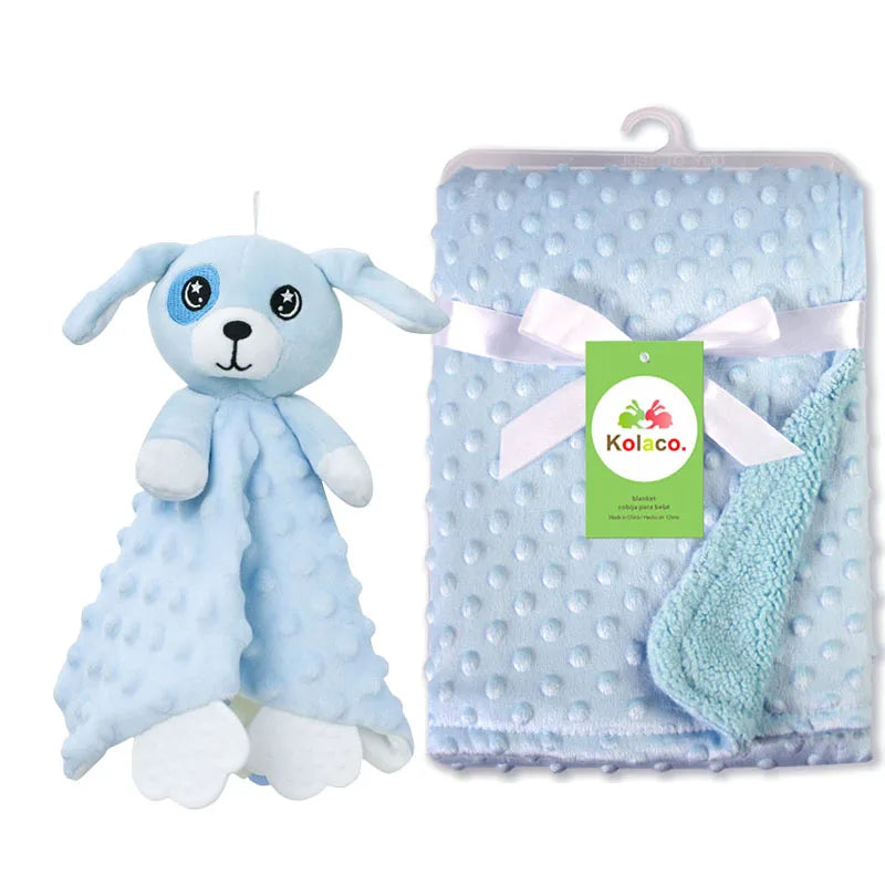Couverture Bébé Personnalisée au Prénom – Plaid Minky tout Doux