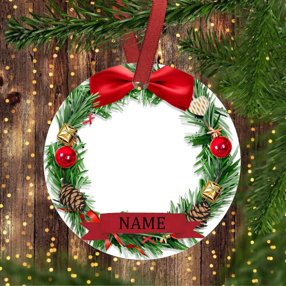 Boule de Noël Premier Noël de Bébé – Photo & Prénom Personnalisés