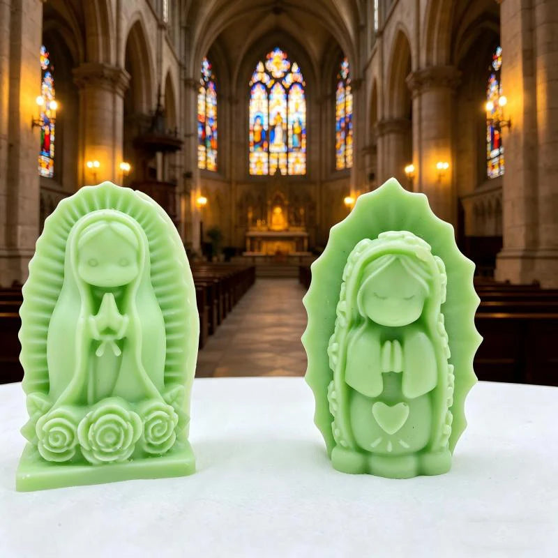 Moule en Silicone Petit Ange en Prière