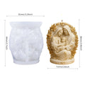 Moule en Silicone Sainte Famille Fleurie